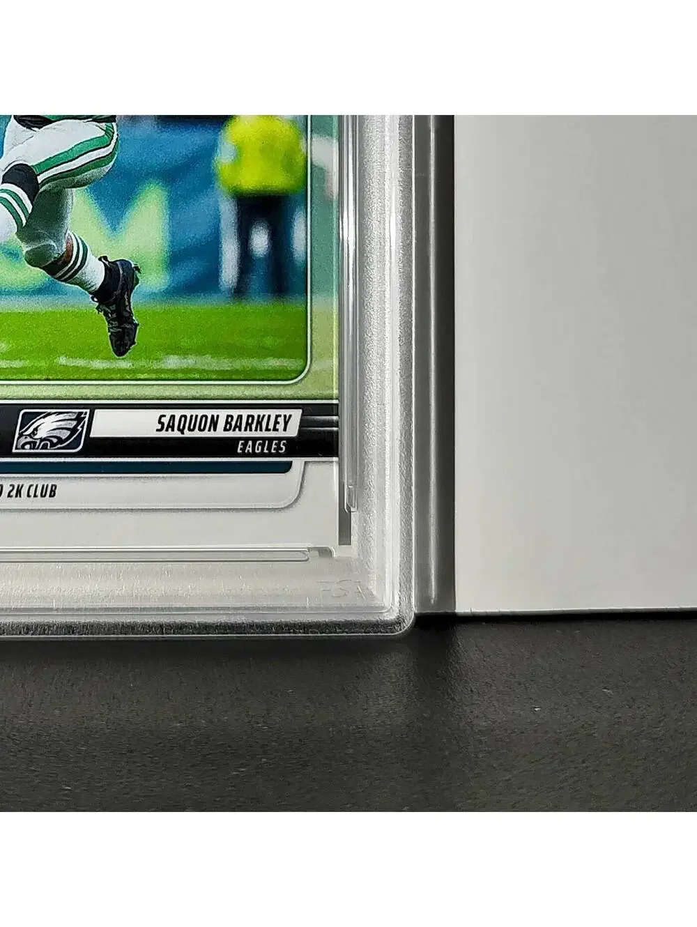 Saquon Barkley 2024 Panini Milestone NFL #236 Eagles 1 of 809 PSA 10 Gem Mint
